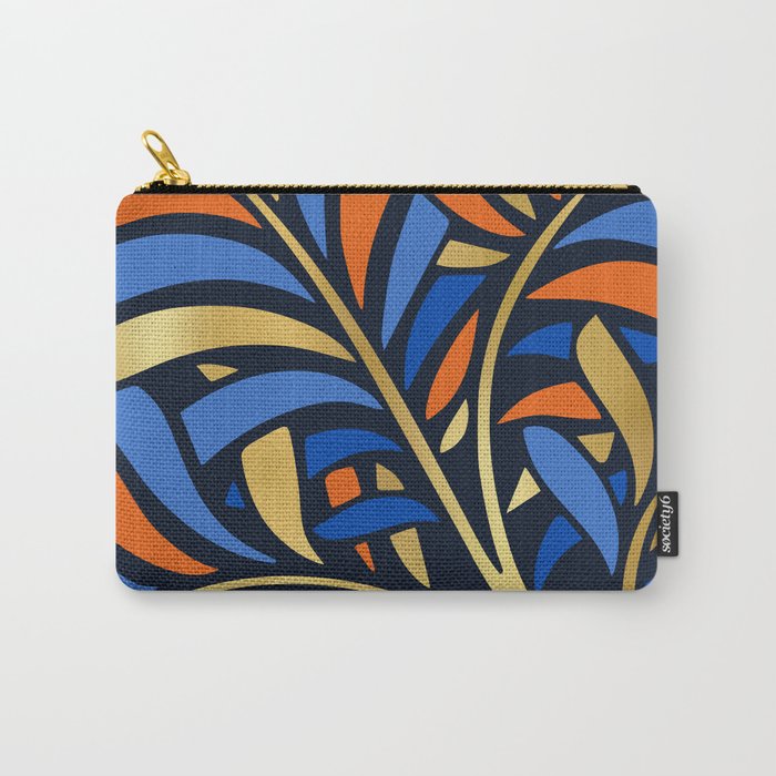 Tropical Leaf Decor Carry All Pouch Gallery Image 1