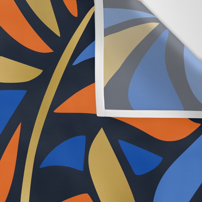 Tropical Leaf Decor Wall Tapestry Gallery Image 3