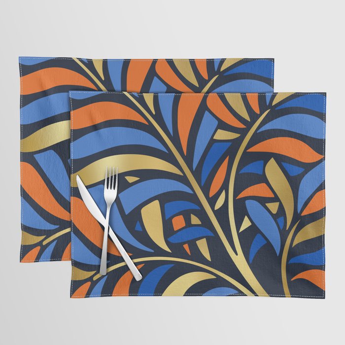 Tropical Leaf Decor Placemat Gallery Image 1