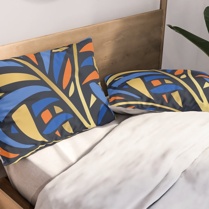 Tropical Leaf Decor Pillow Sham Gallery Image 2