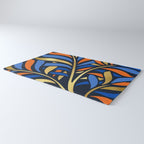 Tropical Leaf Decor Rug Gallery Image 3