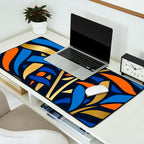 Tropical Leaf Decor Desk Mat Gallery Image 2