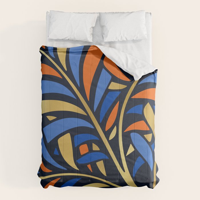 Tropical Leaf Decor Comforter Gallery Image 6