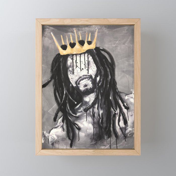 Naturally King II Mini Art Print Gallery Image 1