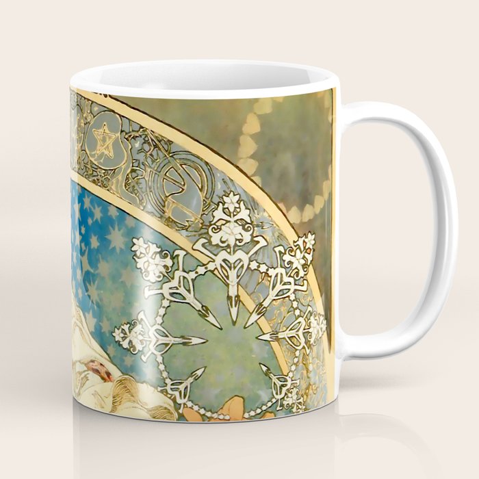 Alphonse Mucha  "Princess Hyacinth" Coffee Mug Gallery Image 1