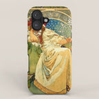 Alphonse Mucha  "Princess Hyacinth" iPhone Case Gallery Image 1