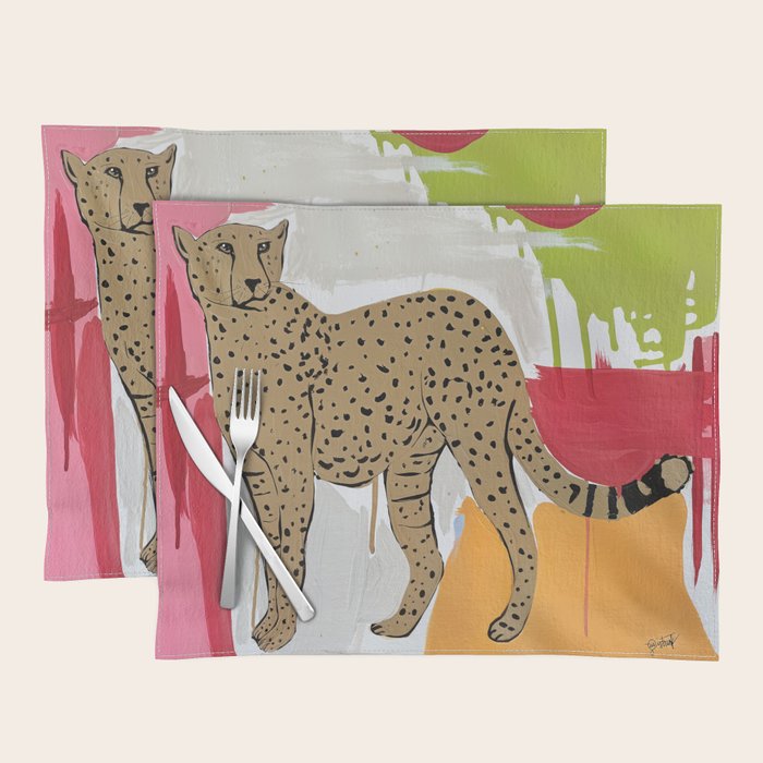 Costal Cheetah  Placemat Gallery Image 1