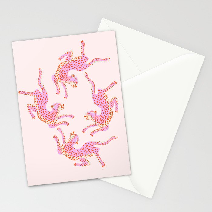 Just pink jungle life Stationery Card Gallery Image 2