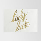 Lady Luck - Gold Ink Rug Gallery Image 2
