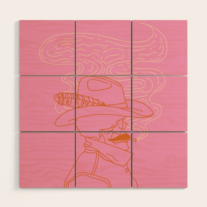 Love or Die Tryinâ - Cowhand Wood Wall Art Gallery Image 1
