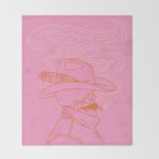 Love or Die Tryinâ - Cowhand Throw Blanket Gallery Image 2