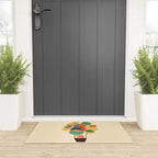 Whimsical Hot Air Balloon Welcome Mat Gallery Image 3