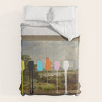Thrift Store Landscape with a Color Test Comforter Gallery Image 6
