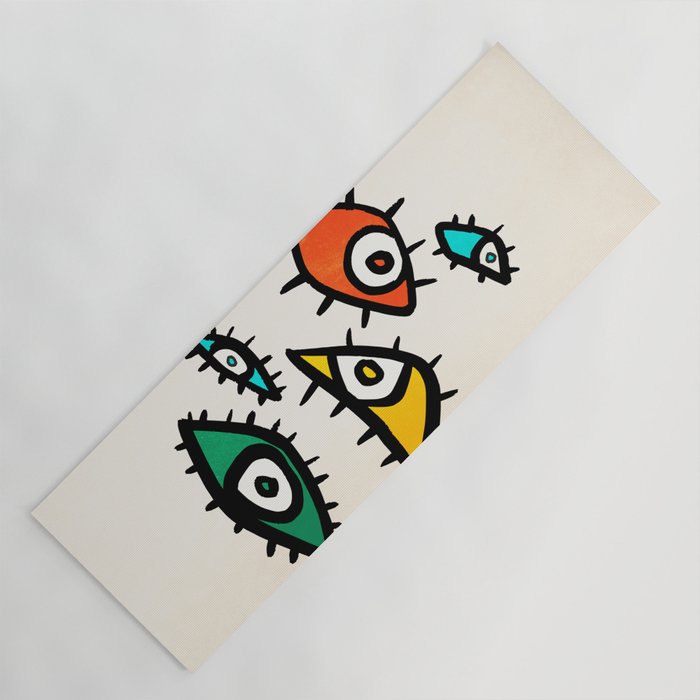 The Eyes Yoga Mat Gallery Image 1