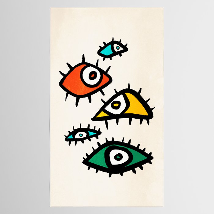 The Eyes Tablecloth Gallery Image 2