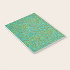 William Morris Vintage Willow Bough Turquoise Olive Notebook Gallery Image 3