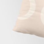 Moon Shapes Minimalism - Ethereal Light Pillow Sham Gallery Image 4