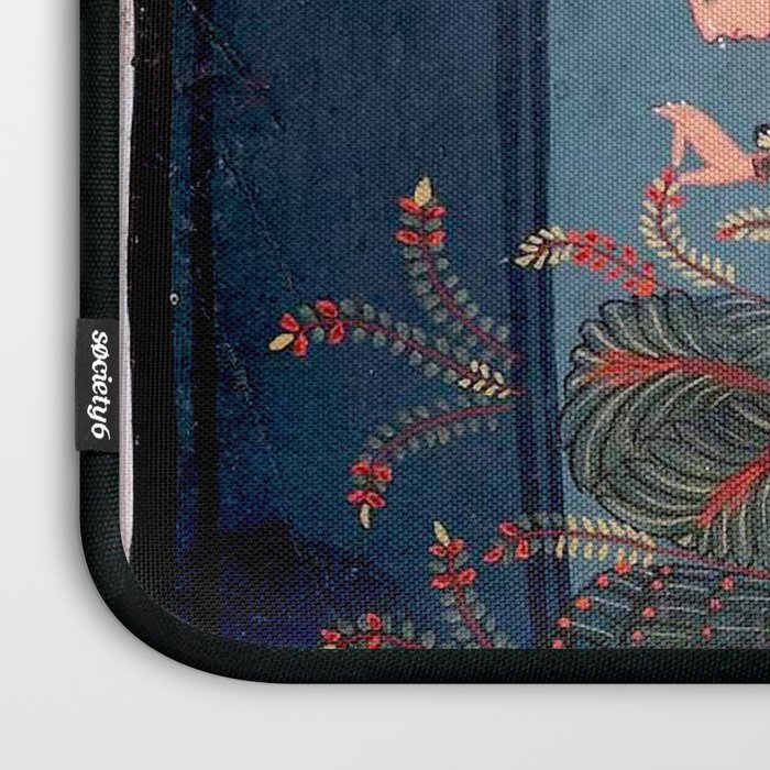 Gauri Ragini Mughal Indian Painting Illustration Laptop Sleeve Gallery Image 3