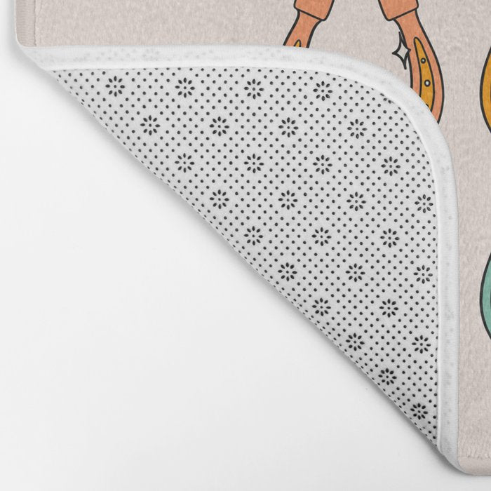 Rainbow Horseshoe Bath Mat Gallery Image 2