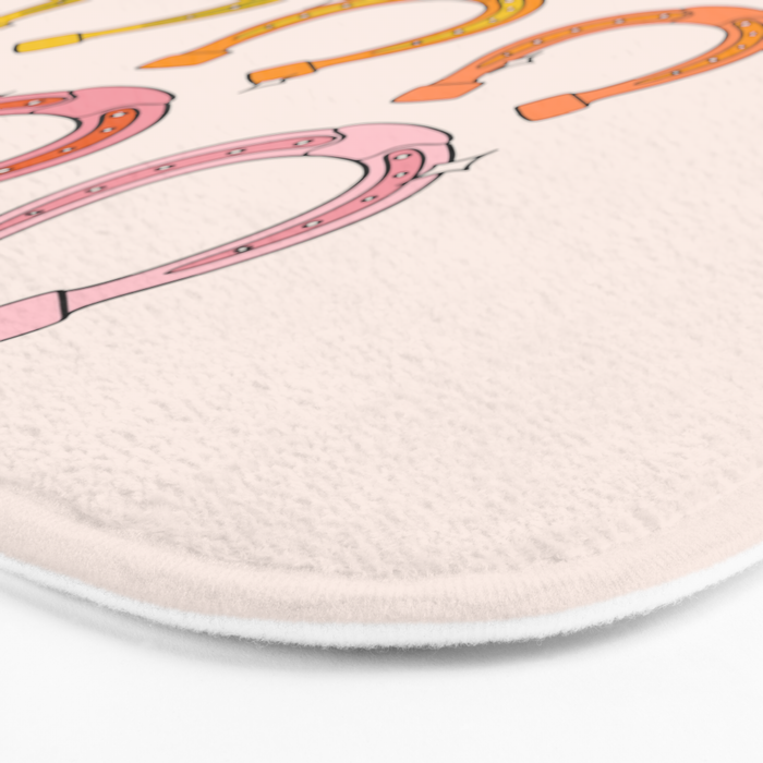 Rainbow Horseshoe Bath Mat Gallery Image 3