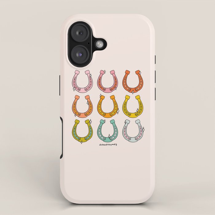 Rainbow Horseshoe iPhone Case Gallery Image 1