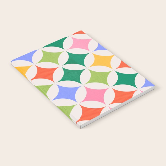 Festive Geometry Pattern Notebook Gallery Image 2