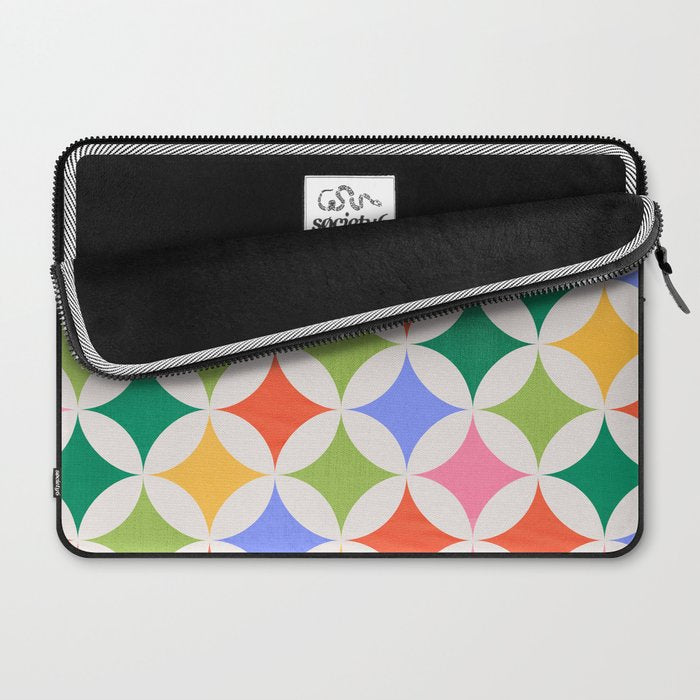 Festive Geometry Pattern Laptop Sleeve Gallery Image 2