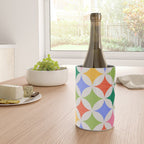 Festive Geometry Pattern Wine Chiller Gallery Image 4