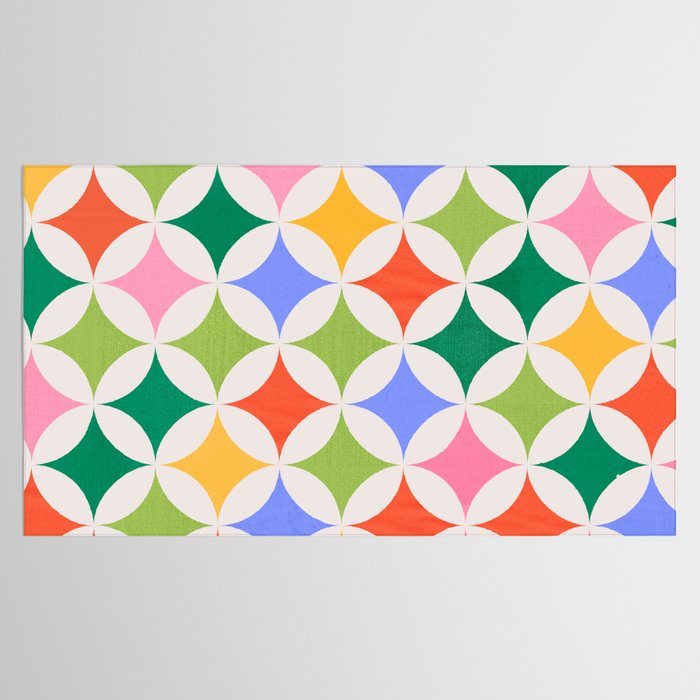 Festive Geometry Pattern Tablecloth Gallery Image 2