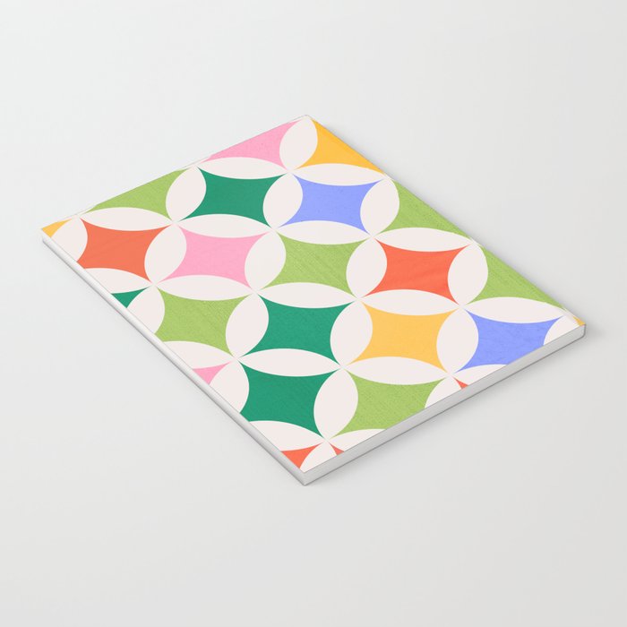 Festive Geometry Pattern Notebook Gallery Image 3