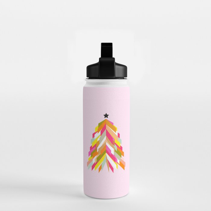 Rainbow Christmas Tree Water Bottle Gallery Image 2