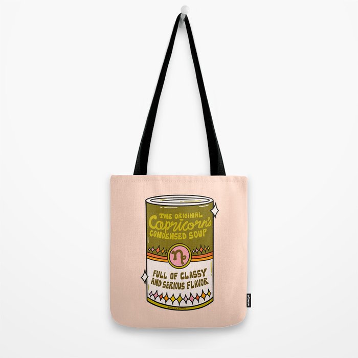Capricorn Soup Can Tote Bag Gallery Image 2