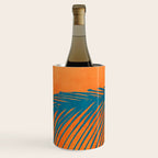 Palms and Sun - Retro Tropical Sunset Wine Chiller Gallery Image 1
