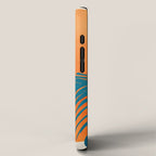Palms and Sun - Retro Tropical Sunset iPhone Case Gallery Image 2
