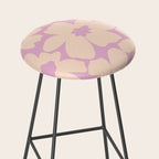 Daisies - Cream and pink Stool Gallery Image 2
