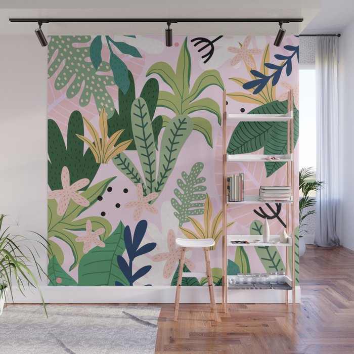 Into the jungle - sunrise Wall Mural Gallery Image 1