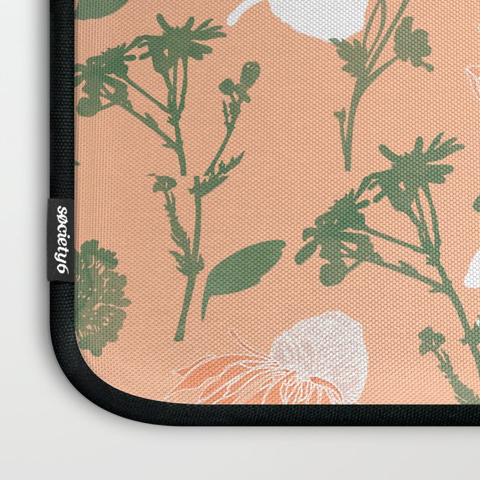 Modern floral blooms PGM7 Laptop Sleeve Gallery Image 3