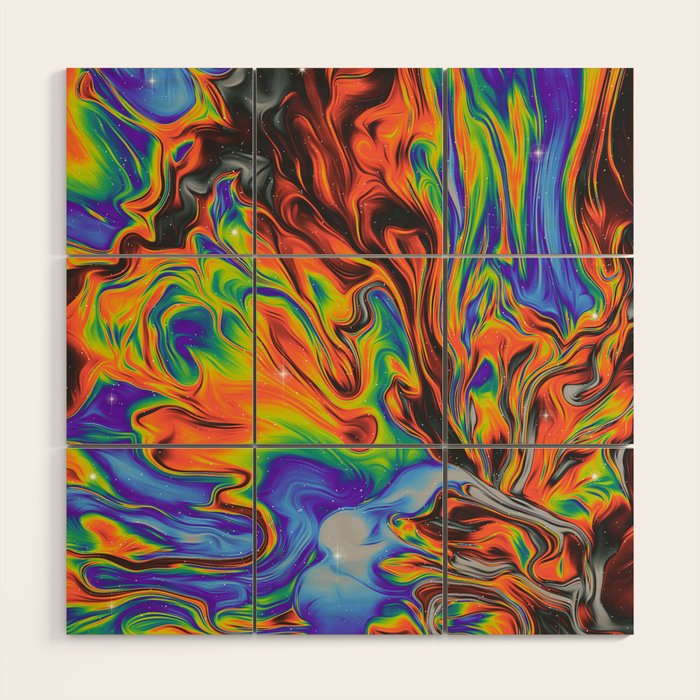 TEMPETE Wood Wall Art Gallery Image 1