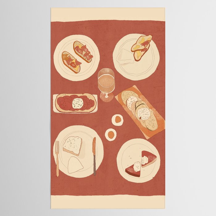 Breakfast 2 Tablecloth Gallery Image 2