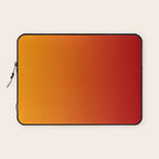 Red Orange Gradient Laptop Sleeve Gallery Image 1