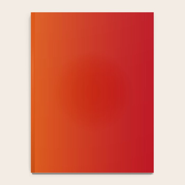 Red Orange Gradient Notebook Gallery Image 4