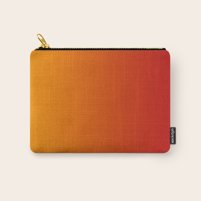 Red Orange Gradient Carry All Pouch Gallery Image 1