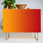 Red Orange Gradient Credenza Gallery Image 1