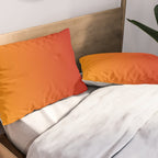 Red Orange Gradient Pillow Sham Gallery Image 2