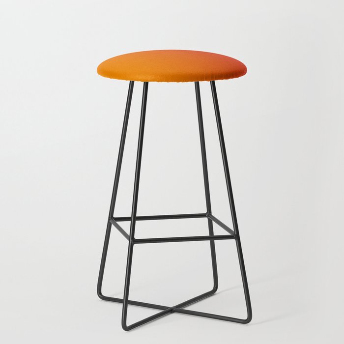 Red Orange Gradient Stool Gallery Image 1