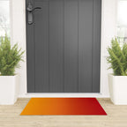 Red Orange Gradient Welcome Mat Gallery Image 3