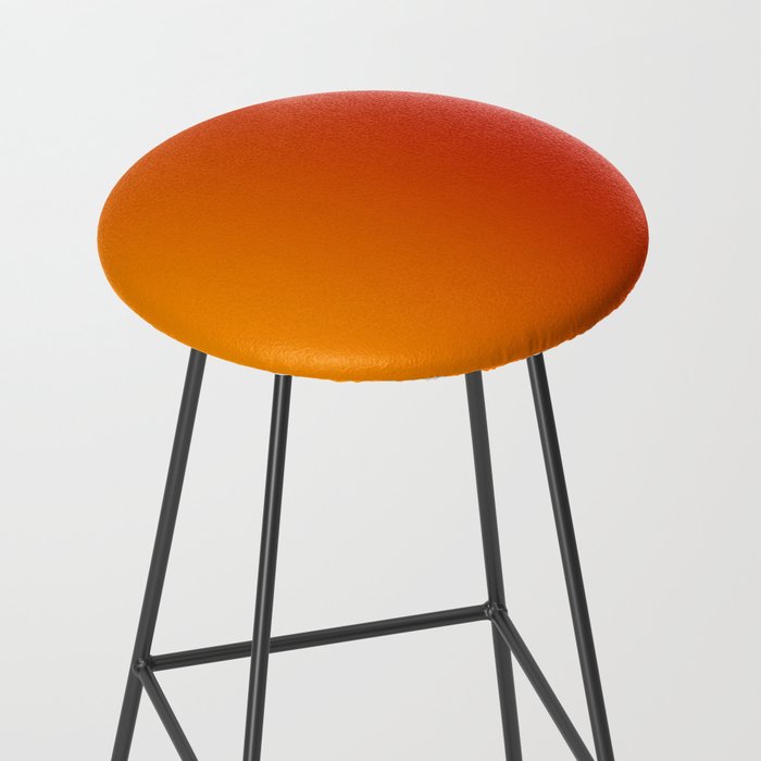 Red Orange Gradient Stool Gallery Image 2