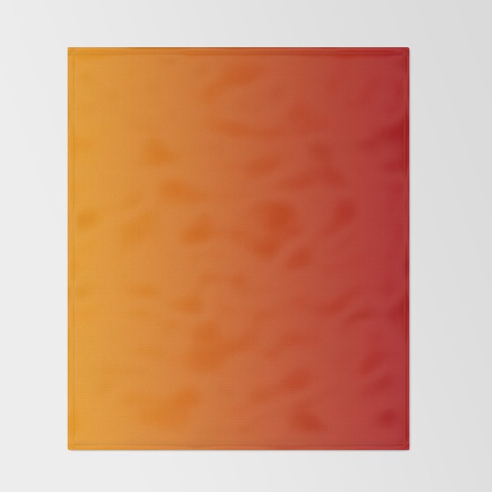 Red Orange Gradient Throw Blanket Gallery Image 2