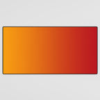 Red Orange Gradient Desk Mat Gallery Image 3