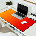 Red Orange Gradient Desk Mat Gallery Image 2